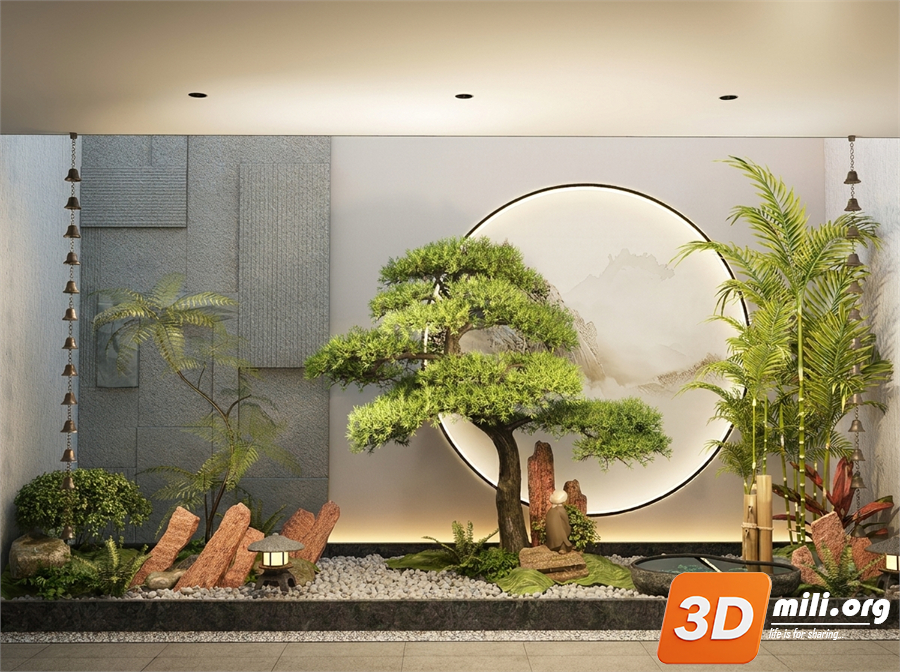 Mini Garden Skp Files 